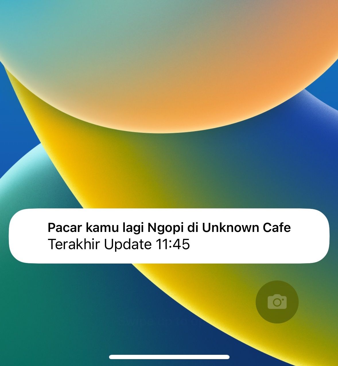 Live Activity LockScreen