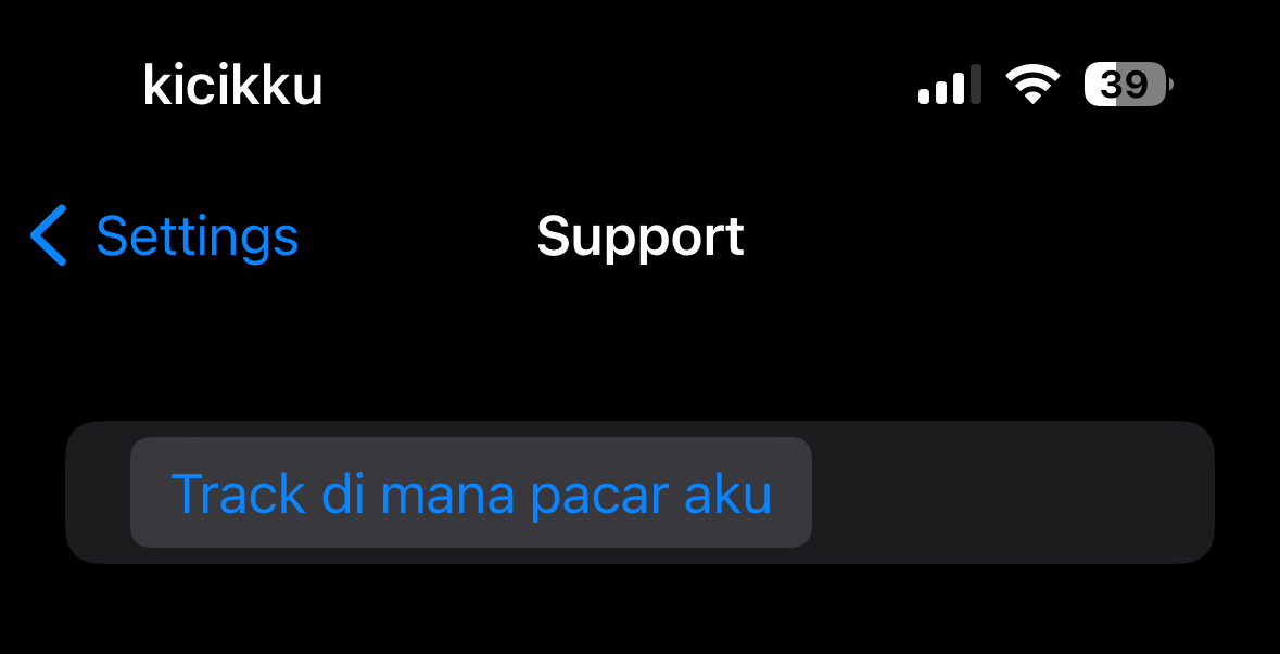 Enable Track Girlfriend