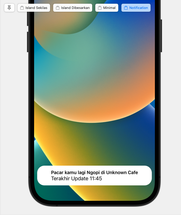 Live Activity Preview