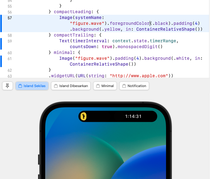 Dynamic Island Minimum